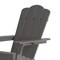 Flash Furniture Gray Adirondack Patio Chairs with Cupholder, 4PK 4-LE-HMP-1044-10-GY-GG - alternate 8